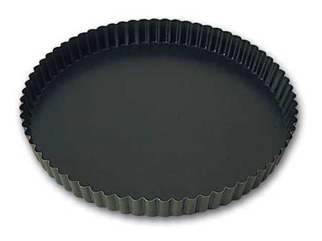 Round fluted quiche pan - Ø 26cm - Matfer