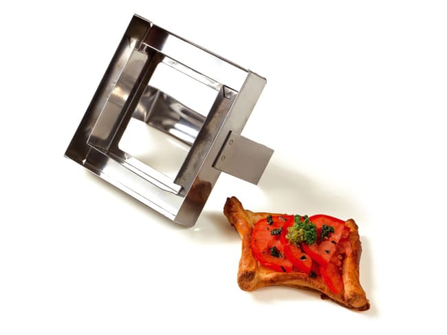 Double Square Pastry Cutter - With handle - Matfer