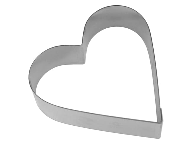 Heart-shaped Ring - Stainless Steel - 12cm x ht 3.5cm - Matfer