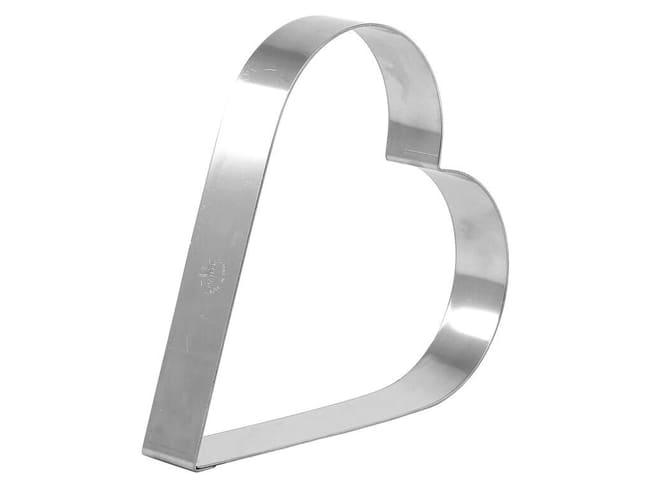 Heart-shaped Ring - Stainless Steel - 16cm x ht 3.5cm - Matfer