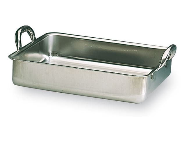 Stainless steel roasting tin - 40 x 32cm - Matfer