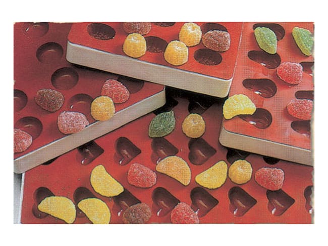 Heart Fruit Jelly Candy Silicone Mould - Martellato