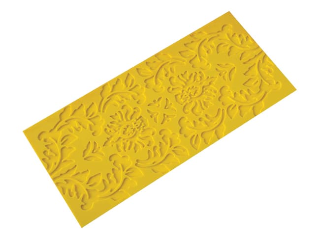 Flower Silicone Texture Mat - 36 x 16cm - Martellato