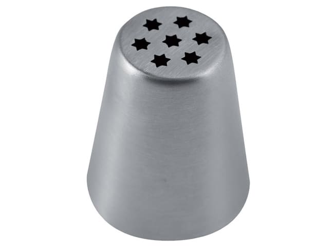 Stainless Steel Piping Nozzle - Star Cluster - Martellato