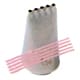 Stainless Steel Piping Nozzle - Stripes - Martellato