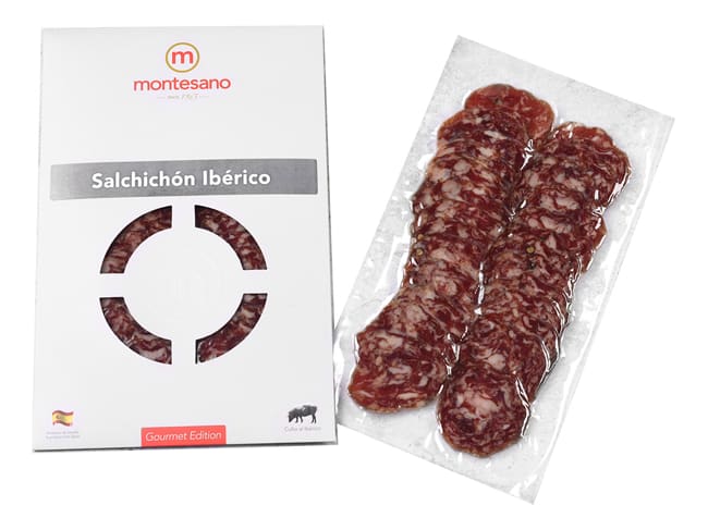 Salchichón Ibérico Extra - 100g - Montesano