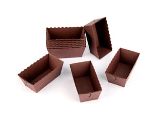 Mini Flared Loaf Moulds - set of 75 - Nordia