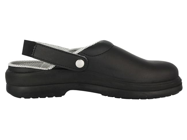 Silvo Black Catering Safety Clogs - Size 35 - NORD'WAYS