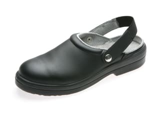 Silvo Black Catering Safety Clogs