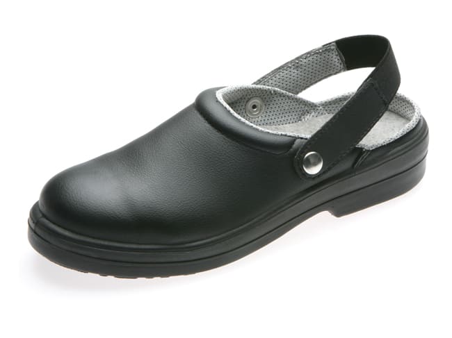 Silvo Black Catering Safety Clogs - Size 43 - NORD'WAYS
