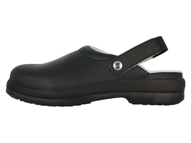 Silvo Black Catering Safety Clogs - Size 44 - NORD'WAYS