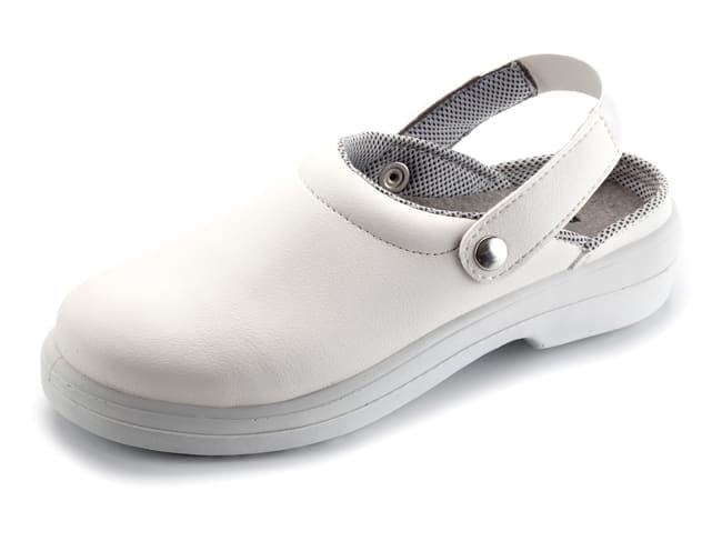 Silvo White Catering Safety Clogs - Size 35 - NORD'WAYS