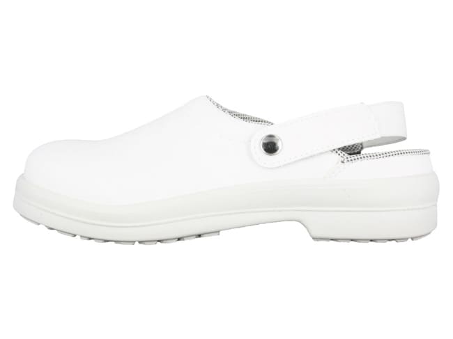 Silvo White Catering Safety Clogs - Size 38 - NORD'WAYS