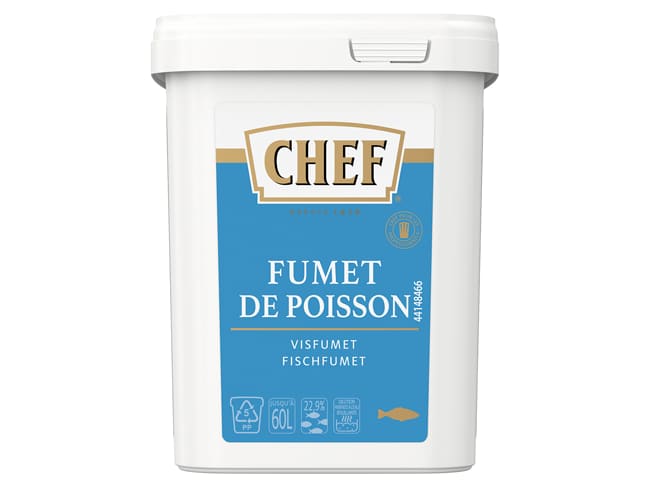 Fish stock Chef 900g - Chef®