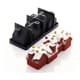 Chalet Silicone Yule Log Mould - 25 x 8 cm - Pavoni