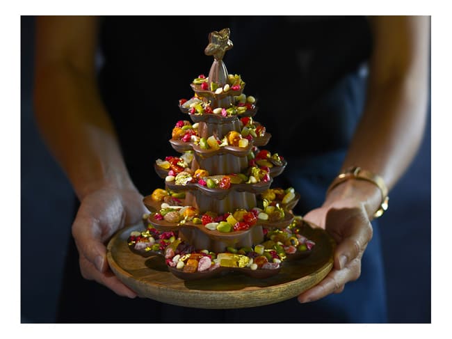 Thermoformed Chocolate Mould - Ring Christmas Tree - Pavoni