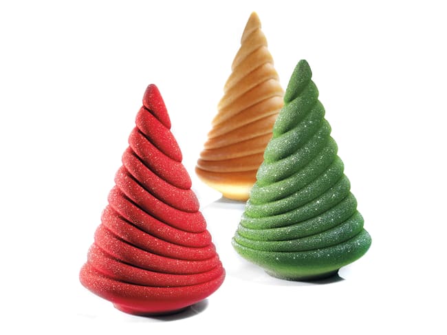 Thermoformed Chocolate Mould - Soft Christmas Tree - Pavoni