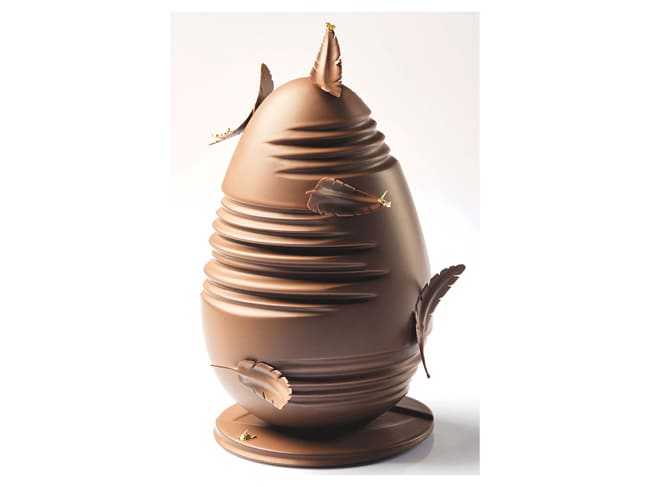 Striped Egg Chocolate Mould - Pavoni