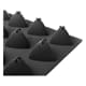 Pavoflex Non-Stick Silicone Mould - 24 Convex Triangles Ø 7.5 x 7.2cm - Pavoni