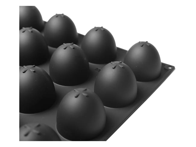 Pavoflex Non-Stick Silicone Mould - 35 Domes Ø 6 x ht 5.8cm - Pavoni