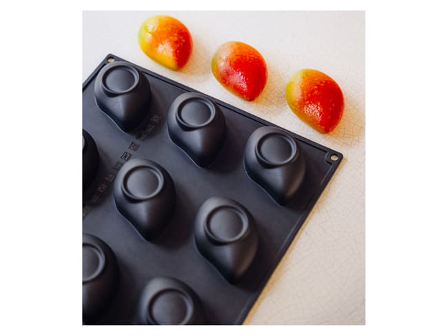 Pavoflex Silicone Mould - 12 mangoes - 40 x 30cm - Pavoni