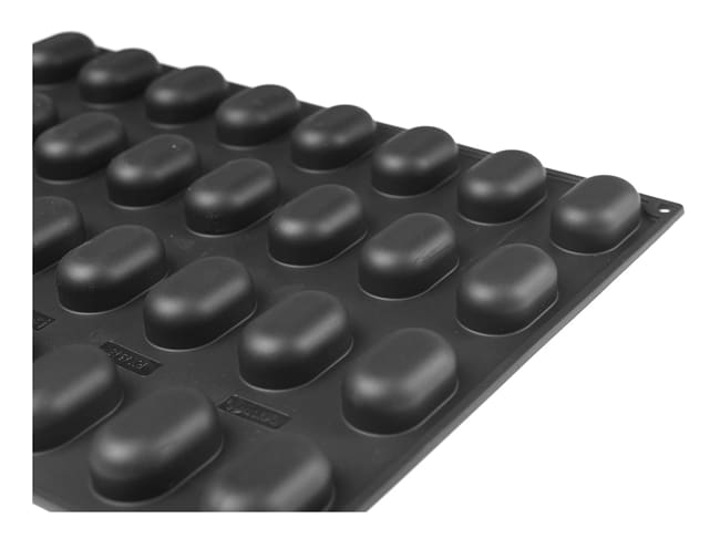 Pavoflex Non-Stick Silicone Mould - 32 Mini Oblong Shapes 40 x 30cm - Pavoni