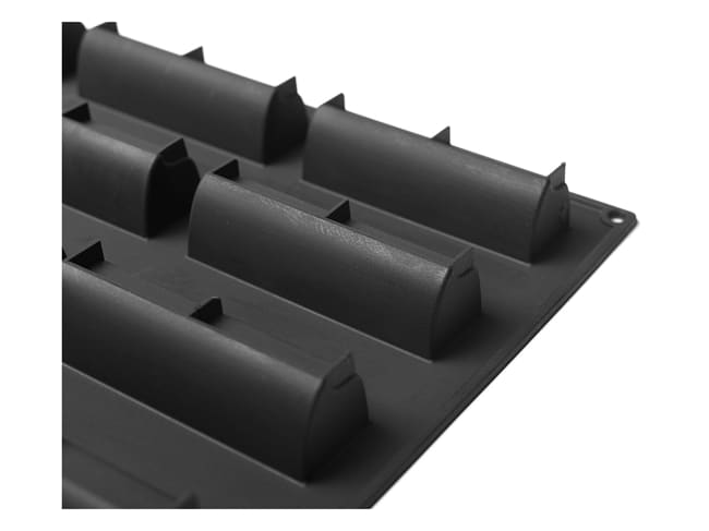 Pavoflex Non-Stick Silicone Mould - 20 Sloped Rectangles - 60 x 40cm - Pavoni