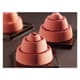 Pavoflex Non-Stick Silicone Mould - 24 Tiered Domes Ø 7 x ht 5cm - Pavoni