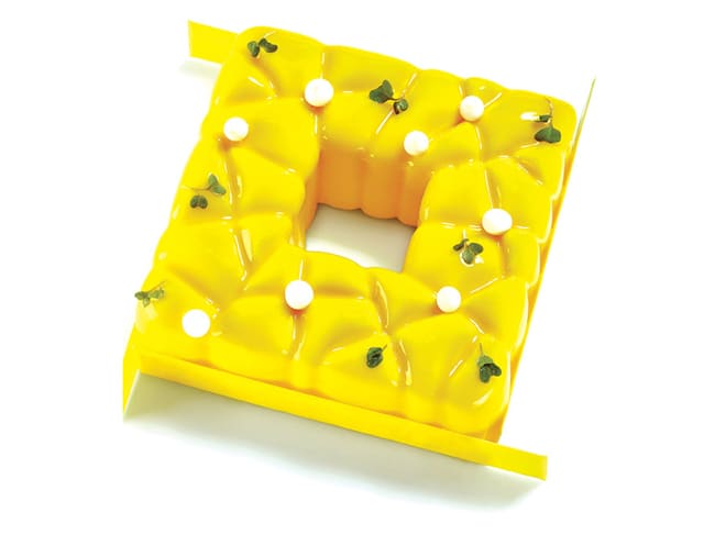 Pavoni Square Silicone Mould - 15 x 15cm - Pavoni