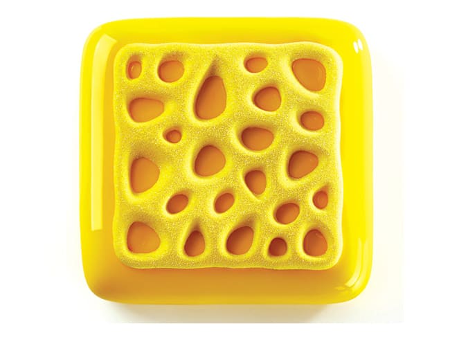 Pavoni Top Sponge Silicone Mould - 13,5 x 13,5cm - Pavoni