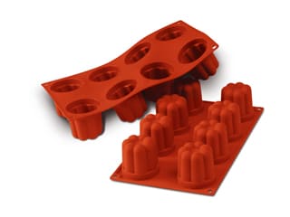 Flexible Silicone Mould - Bavarois (8 cavities)