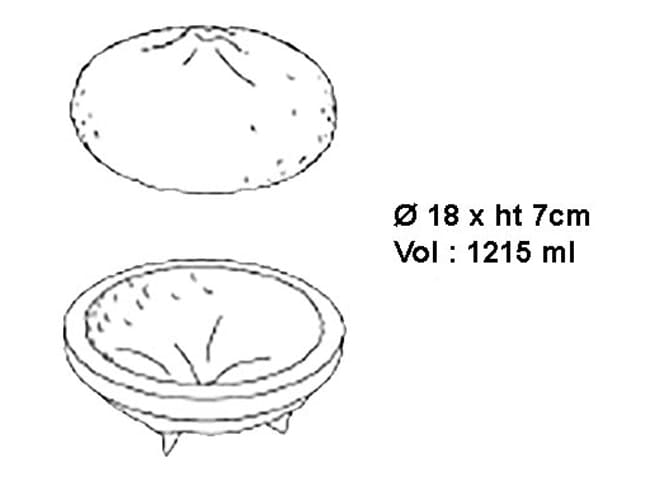 Lemon Entremets Silicone Mould - Cédric Grolet Line - Ø 18cm - Pavoni