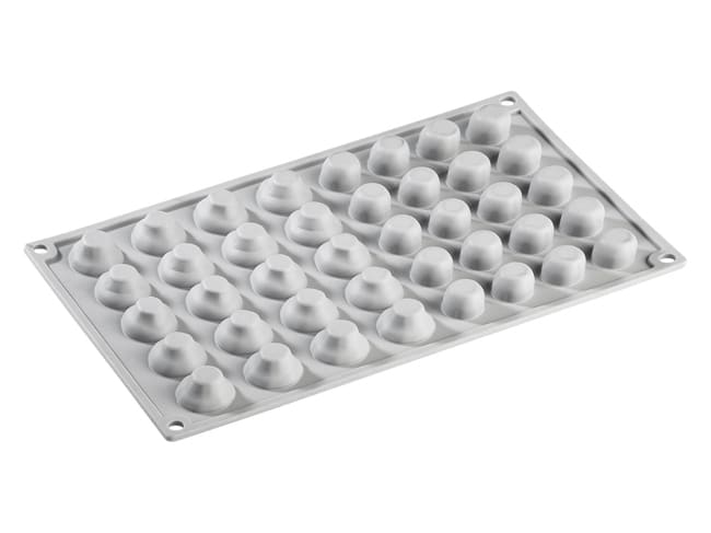 Mushroom Silicone Mould Mat - 20 Cavities - 30 x 17.5cm - Pavoni