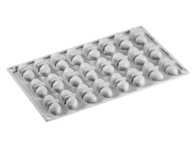 Peanut Silicone Mould Mat - 24 Cavities - 30 x 17.5cm - Pavoni