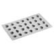 Stone Silicone Mould Mat - 28 Cavities - 30 x 17.5cm - Pavoni