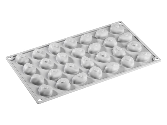 Stone Silicone Mould Mat - 28 Cavities - 30 x 17.5cm - Pavoni