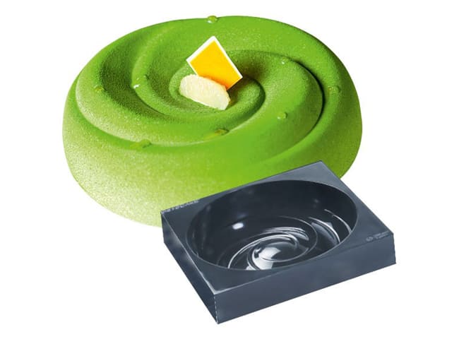 Silicone Mould Spiral - Pavocake - Ø 18 x ht 4.5cm - Pavoni