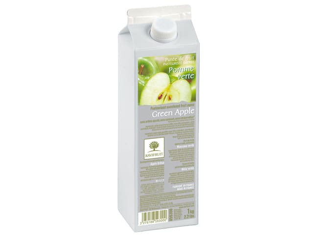 Green Apple Puree - 1kg - Ravifruit