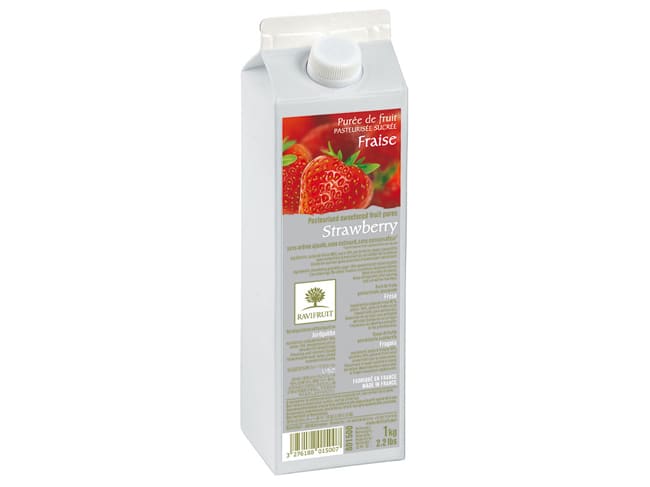 Strawberry Puree - 1kg - Ravifruit