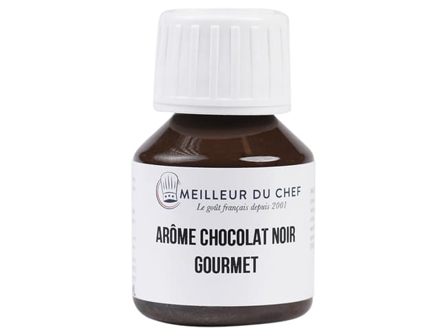 Gourmet Dark Chocolate Flavouring - Water soluble - 58ml - Selectarôme