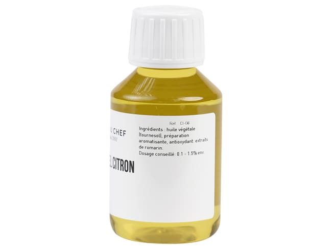 Lemon Natural Flavouring - Fat soluble - 500ml - Selectarôme