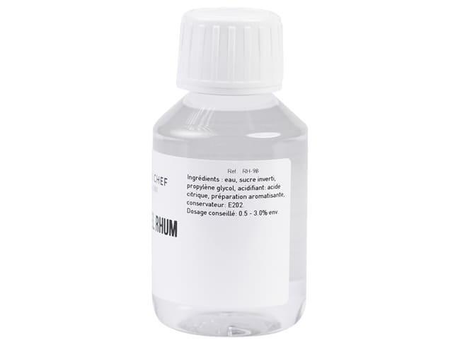 White Rum Flavouring - Water soluble - 58ml - Selectarôme