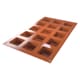 Moorish Square Silicone Mould - 15 cavities - 30 x 17.5cm - Silikomart