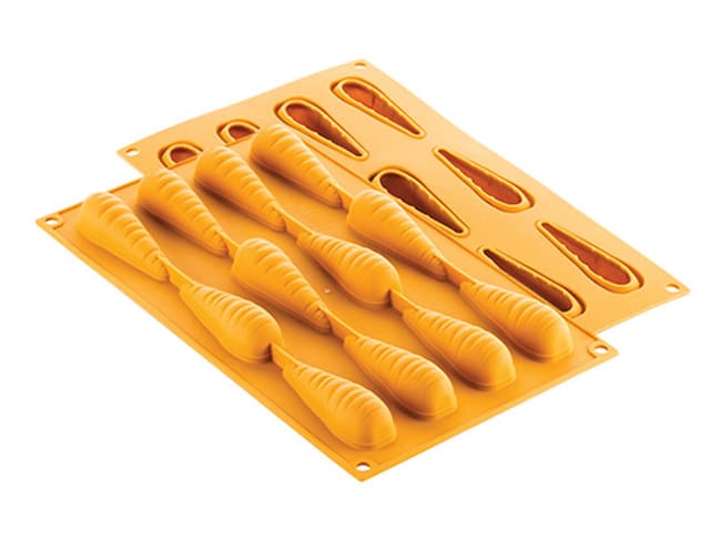 Mould silicone Naturae - Carrot Ø 7,8cm - 30 x 17.5 cm - Silikomart