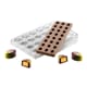 Mould chocolate with insert - 24 Oval Shapes - 3.3 x 2.3 cm - Silikomart