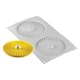 Silicone Mould - 2 Pleated Rounds - 30 x 17.5cm - Silikomart