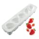 Silicone Mould - 5 Strawberries - 40 x 10cm - Silikomart