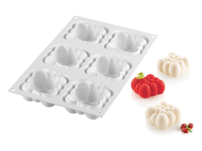 Silicone Mould - 6 Mini Clouds - 30 x 17.5cm - Silikomart