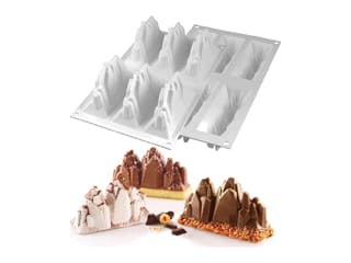 Silicone Mould- 6 Mountains