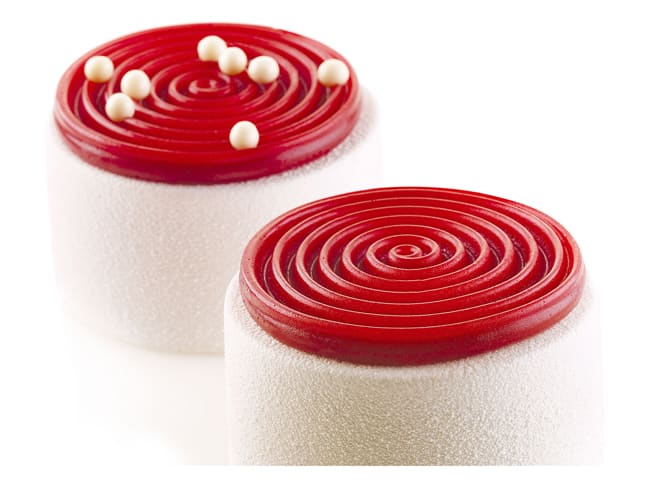 Silicone Mould - 6 Whirls - 30 x 17.5cm - Silikomart